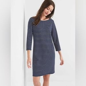 Gap Navy stripe dress